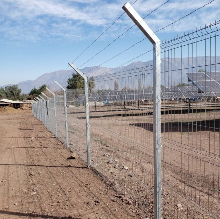 Cerco perimetral en parque fotovoltaico